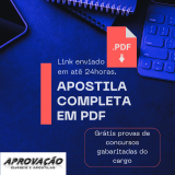 Apostila ADAB Tcnico em Fiscalizao Agropecuria Agncia de Defesa Agropecuria da Bahia 2024