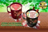 20 Papel Arroz Redondo P/ Drinks 5cm Festa Junina Quento M2