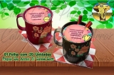 20 Papel Arroz Redondo P/ Drinks 5cm Festa Junina Quento M8