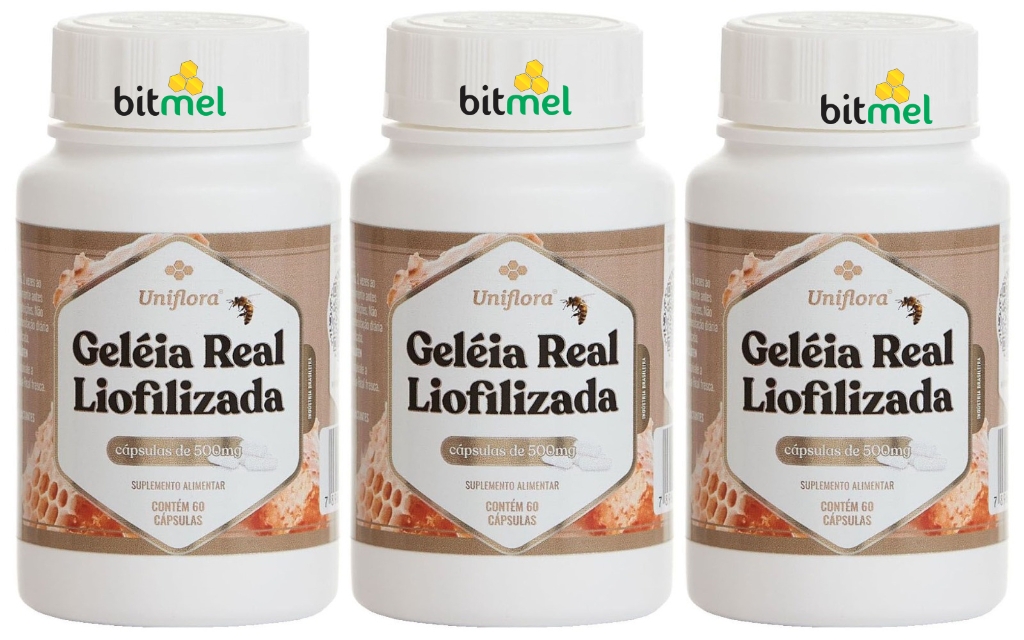 Kit Imunidade 2 Apis Flora - APIREAL Geleia Real Liofilizada em