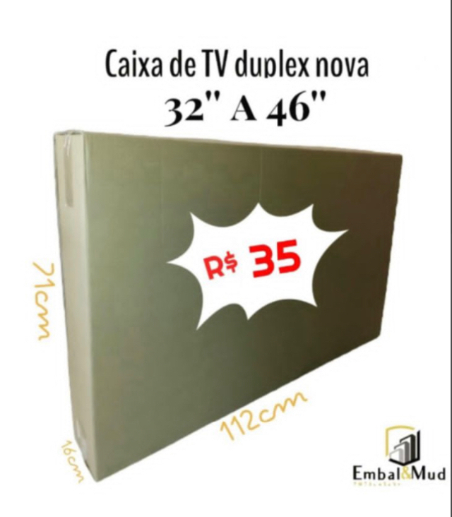 Caixa TV de 32 a 46