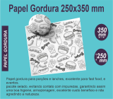 Papel gordura  25x35 (papel glasline)...impresso 1 cor	(PC 200 UNI)			