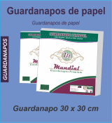 GUARDANAPO DE MESA 30X30 - 100% CELULOSE COM 100 FOLHAS (CX 30 PC )