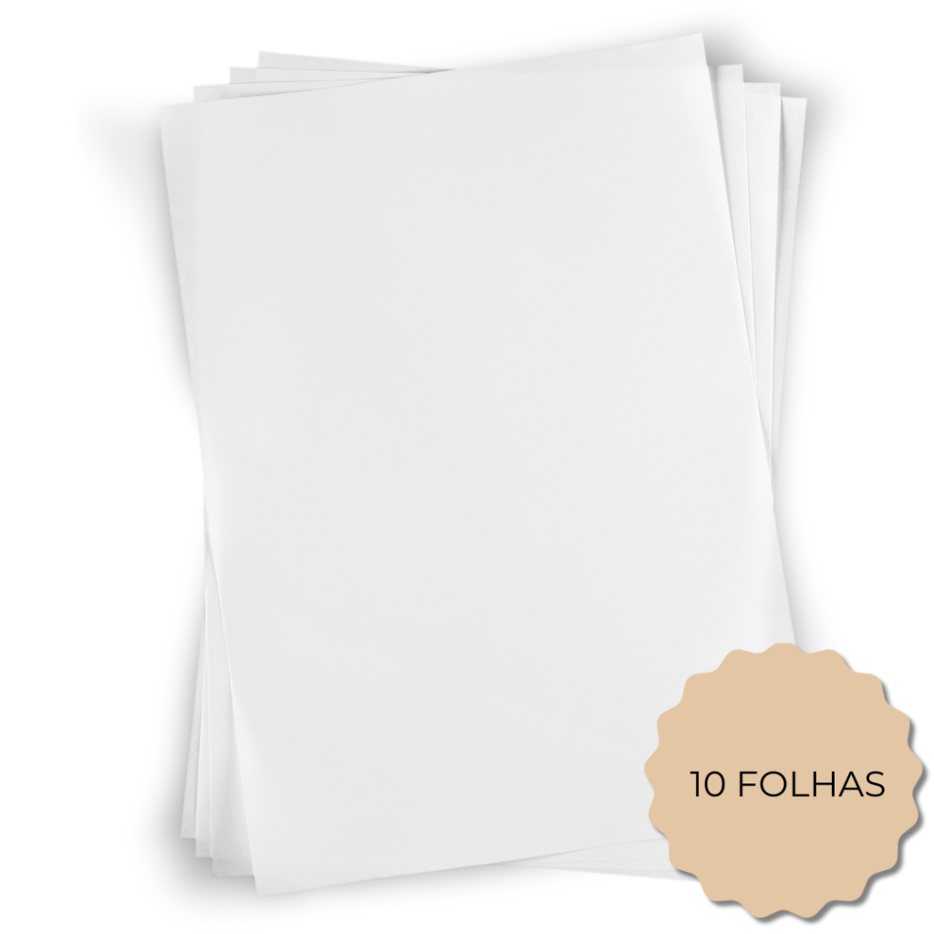 Transfer em branco (10 folhas)