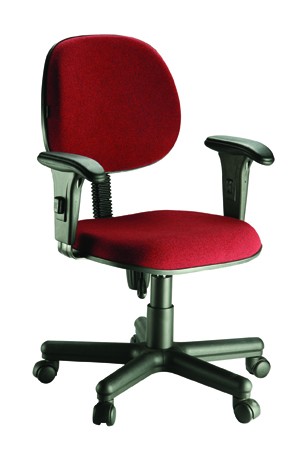 cadeira ergonômica para call center com braços reguláveis