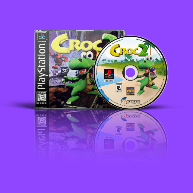 ps1 croc2 北米版　美品　動作確認済み Croc 2 por R$65,00