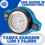 Tampa do Radiador - L200 e Pajero com sensor de temperatura.