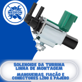Solenoide 1� Linha Turbina - L200 e Pajero