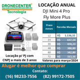 Drone DJI Mini 4 Pro Plus - Locao para PJ - a partir de R$ 313,16 - ms