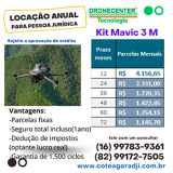 Kit Mavic 3 Multiespectral (incluido fly more) Locao anual PJ a partir de R$ 1.145,70 mensal