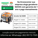 Locao anual de geradores Dronecenter