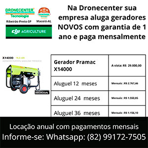 Locao anual de geradores Dronecenter