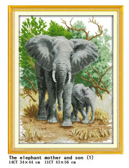 ELEFANTE M�E E FILHO