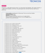 Cursos Tcnicos