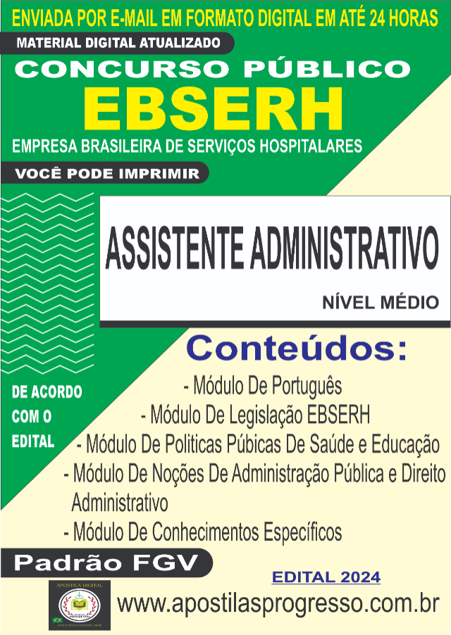 Apostila Da EBSERH - Assistente Administrativo