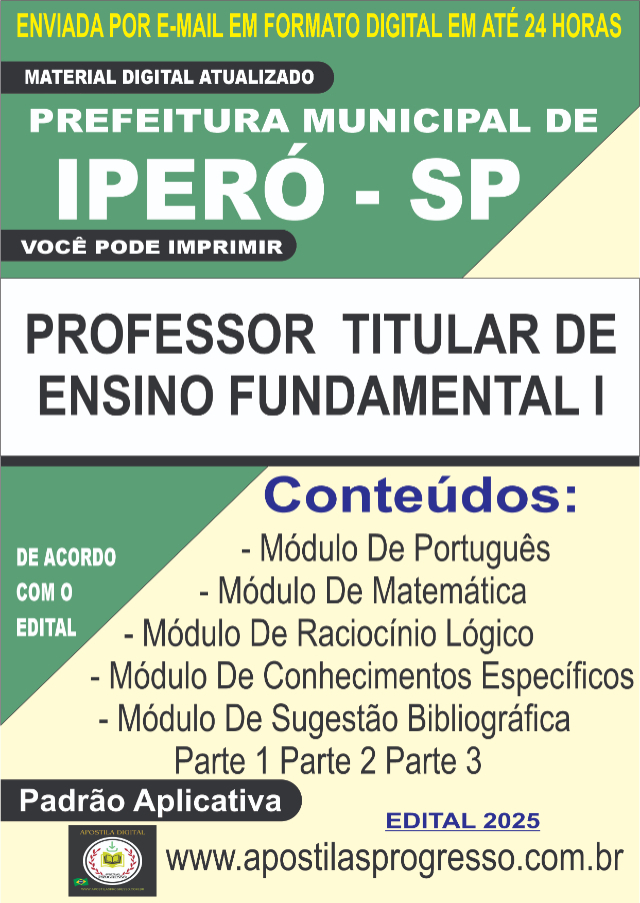 Apostila Digital De Iper Professor I 