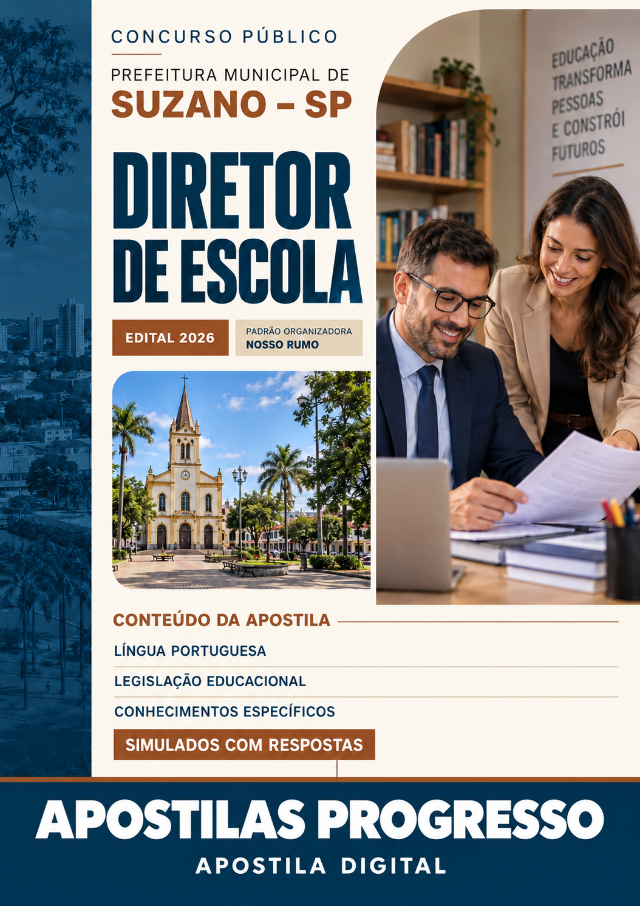 Apostila Da Prefeitura De Suzano Diretor De Escola