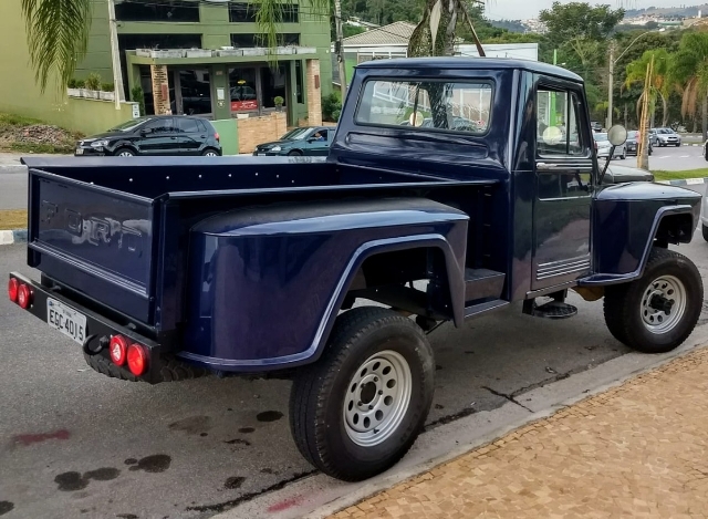 Willys Frente Rural Bicuda Cara De Cavalo Jeep F 75