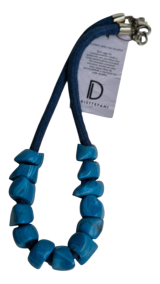 Colar Cubos Blue 