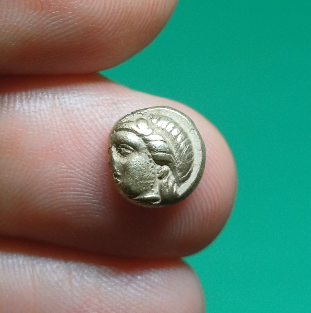 Ionia, Phokaia. 478-387 aC. Electrum. 2,42g/9,7mm