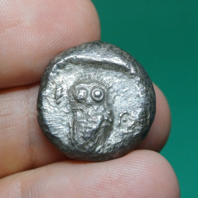 �tica, Atenas. 485-480 aC. Ar tetradracma. 16,76g/21,2mm