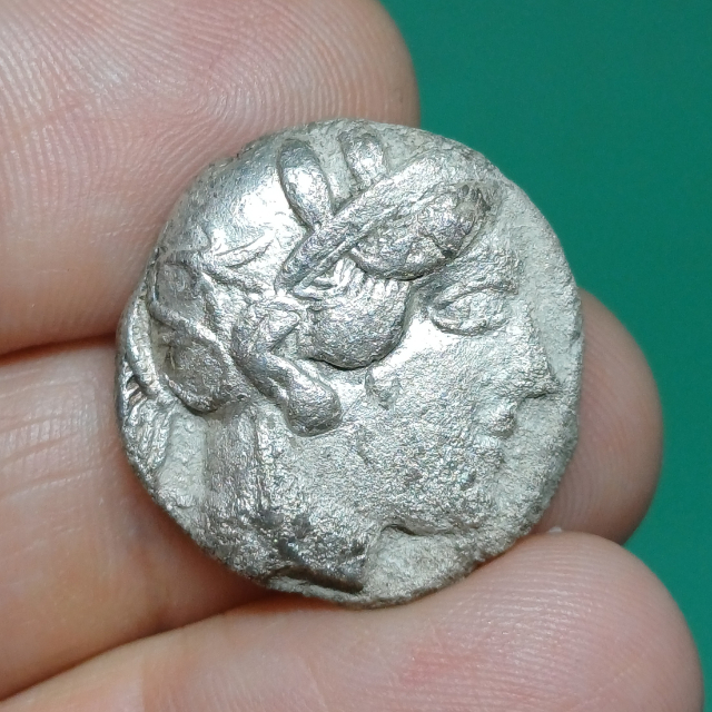 Ática, Atenas. 454-404 aC. Ar tetradracma. 15,74g/23,3mm