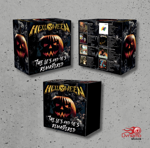 Box - Helloween - The 80s and 90s Remastered Box (Box completo 8 cds) - Pronta Entrega!!!