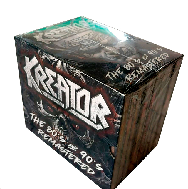 Box - Kreator - The 80s and 90s Remastered (Box completo 8 cds) - Pronta Entrega!!!