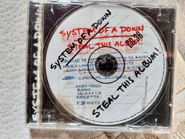 SYSTEM OF A DAWN - STEEL THIS ALBUM! por R$30,00