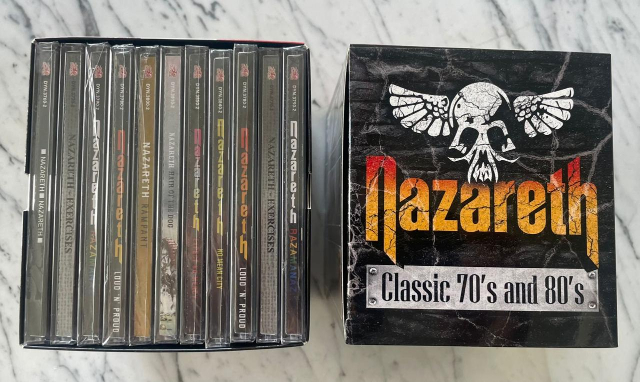 ナザレス CD 4枚セット　SHM-CD 紙ジャケットBOX ナザレス 紙ジャケット SHM-CD 4タイトル BOXセット/NAZARETH/ナザレス