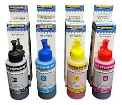  Refil Tinta Para Hp Vivera 2000 3050 100ml Masterprint