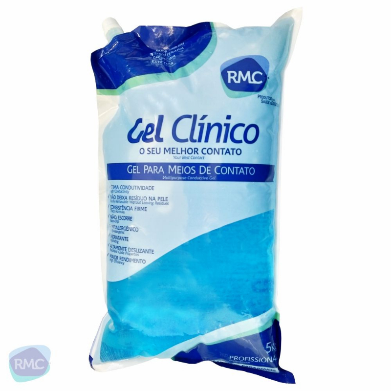 Gel Condutor Azul- bag 05 kgs- RMC- Uso em esttica