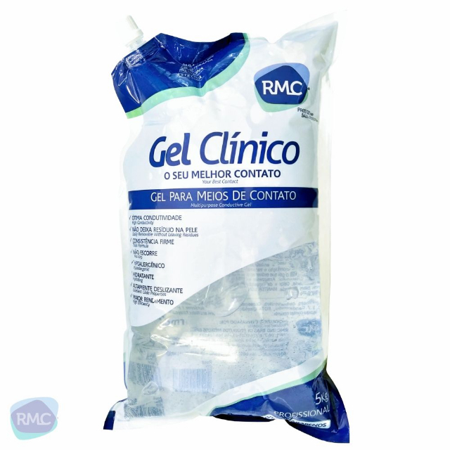 Gel Condutor Incolor- bag 05 kgs- RMC- Uso em Esttica