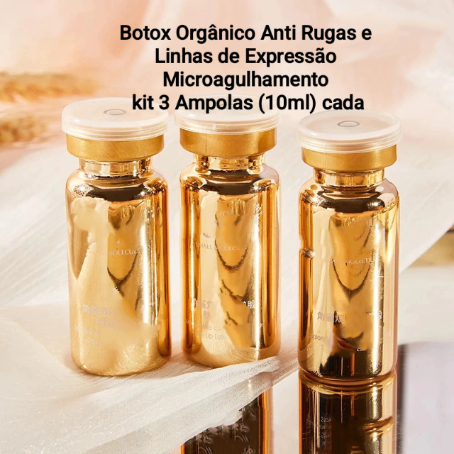 Botox Orgnico Rugas e Linhas de Expresso 