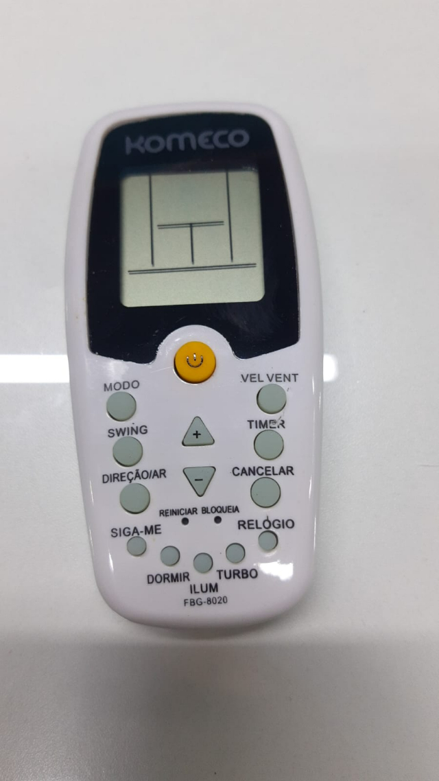 Controle Ar Split Komeco 