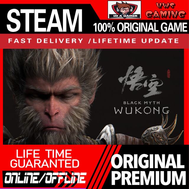 Black Myth Wukong PC Steam Offline Digital Deluxe Edition