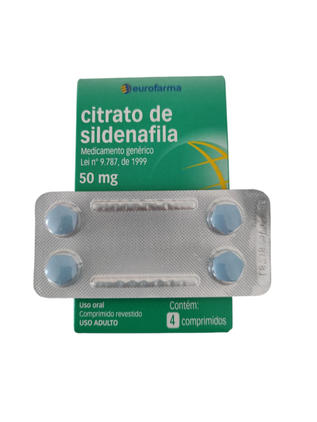 CITRATO DE SILDENAFILA 50MG - EURO FARMA - KIT 12 COMPRIMIDOS