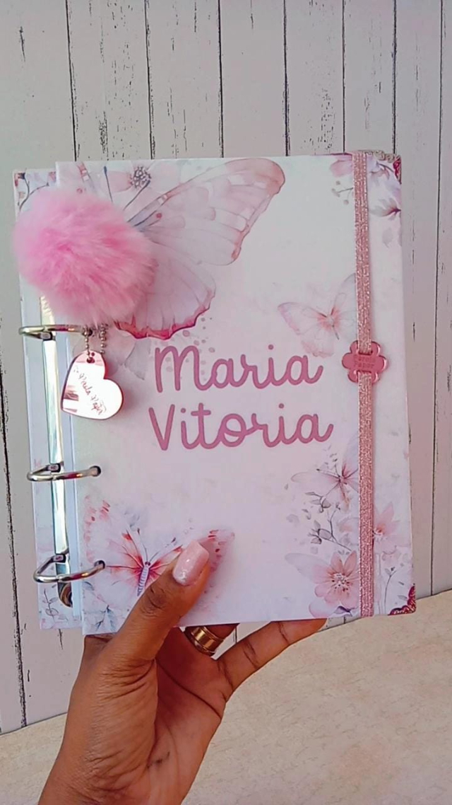 Caderno Fichrio Borboletas - VA 2025
