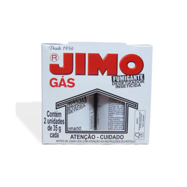 Jimo Gs Fumigante Dedetizador 2 Unidades De 35G