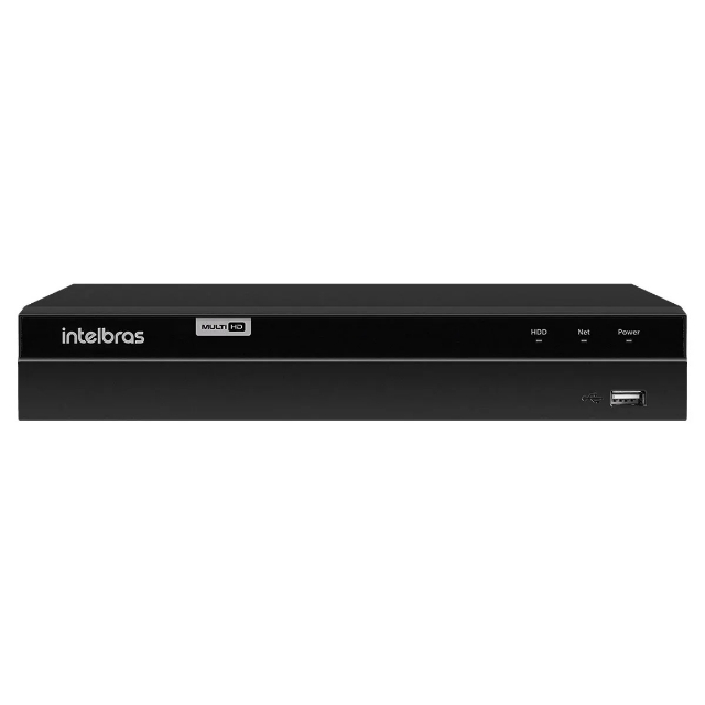DVR Intelbras MHDX 1308 Gravador de Vdeo Multi HD de 8 Canais Vizualizao em 1080p e Modo de operao Full HD