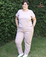 CONJUNTO DE LINH�O CAL�A E CROPPED TAM. 50