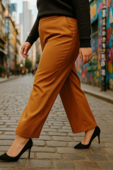 CAL�A ALFAIATARIA  CARAMELO   TAM 50-52-54