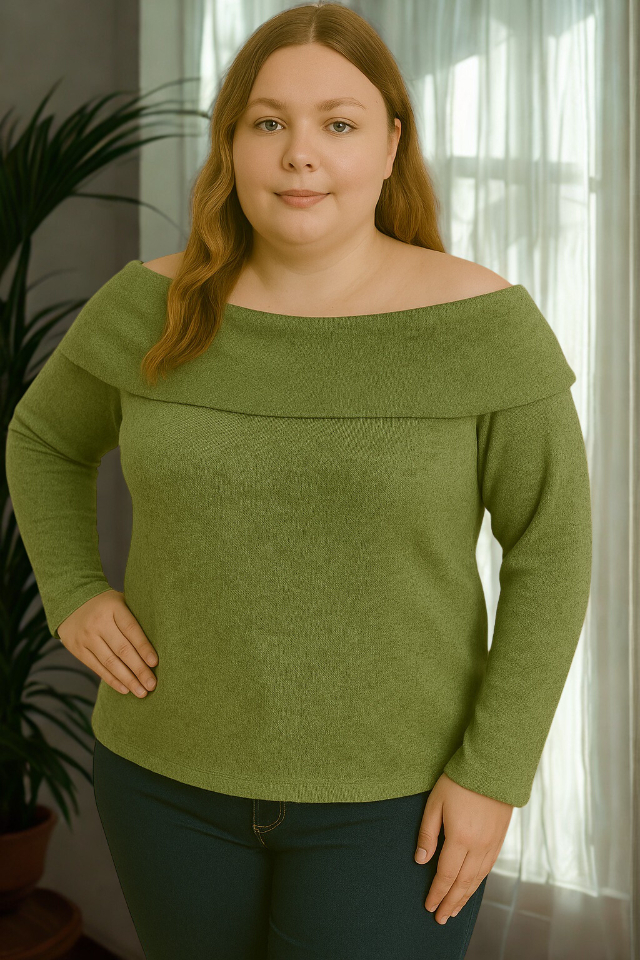 BLUS DE LANZINHA OMBRO A OMBRO