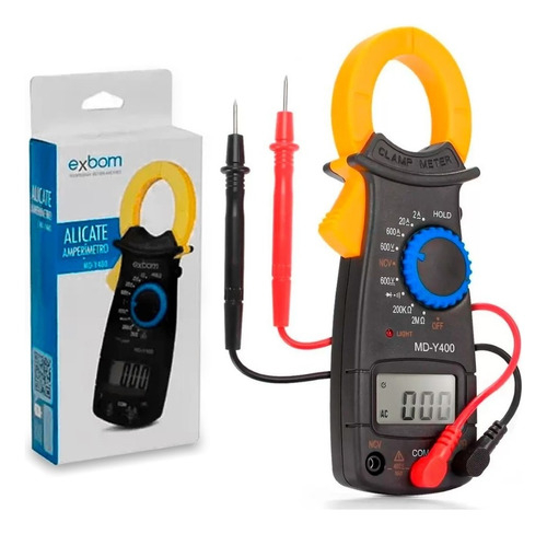 Alicate Amperimetro Exbom Md-y400