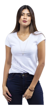 Blusinha Feminina Baby Look - Tecido Viscolycra Manga Curta