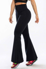 Cala Flare Peluciada Feminina Boca De Sino Legg