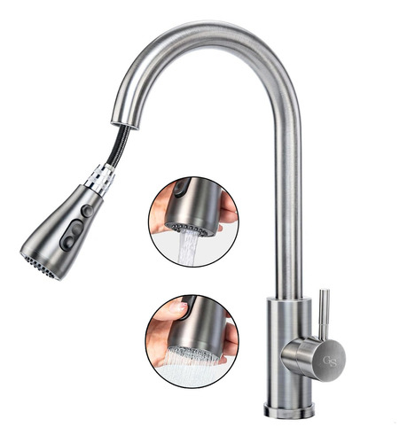 Torneira P Cozinha Com Chuveirinho Jato Ducha E Extensor 13