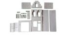 Kit Casa em Miniatura em Resina P/decorao/cenrios